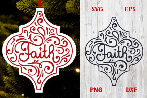 Faith Christmas Arabesque SVG: A Designer’s Review
