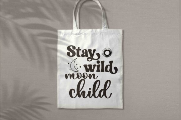 Reviewing the Stay Wild Moon Child Black SVG for Embroidery